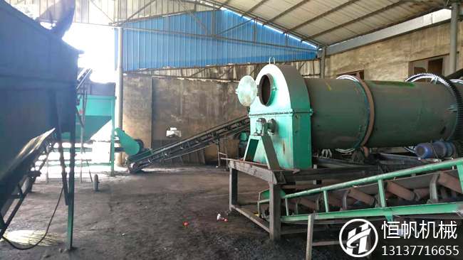 甘肅年產(chǎn)5萬噸有機肥生產(chǎn)線(圖3) 甘肅牛糞有機肥生產(chǎn)線