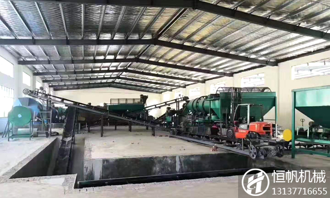 有機肥設(shè)備和無機肥設(shè)備的有什么區(qū)別?(圖2) 無機肥生產(chǎn)線