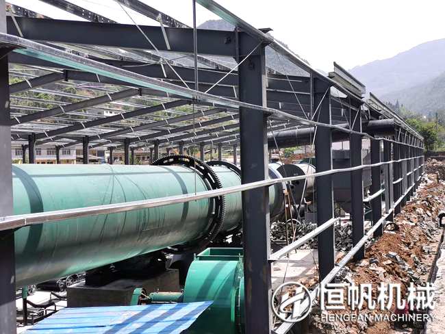 復工復產,年產十五萬噸雞糞有機肥生產設備助力貴州肥料廠區建設(圖5) 貴州有機肥設備