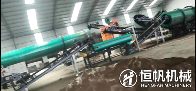 年產2萬噸整套牛糞顆粒有機肥生產設備助力甘肅泉州(圖3) 甘肅酒泉年產2萬噸牛糞顆粒有機肥生產線